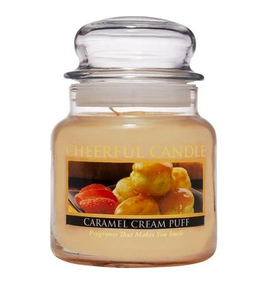 Svíčka Caramel Cream Puff 454g